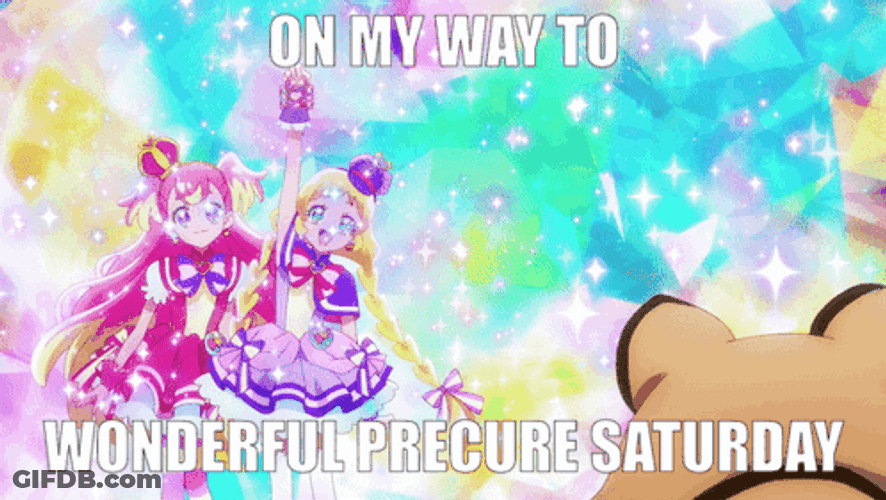Wonderful Precure Saturday GIF