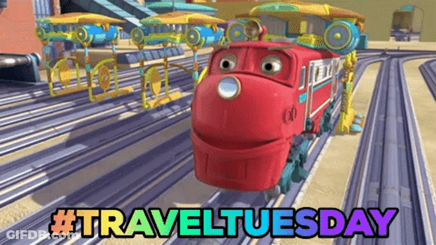 Wonderful Travel Tuesday Chuggington GIF