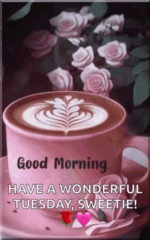 Wonderful Tuesday Sweetie Hot Chocolate GIF
