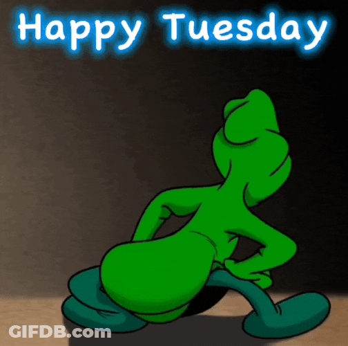 Wonderful Tuesday Twerking Backwards GIF