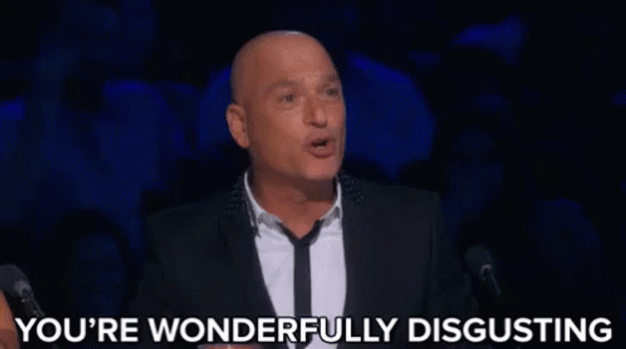 Wonderfully Disgusted Howie Mandel GIF