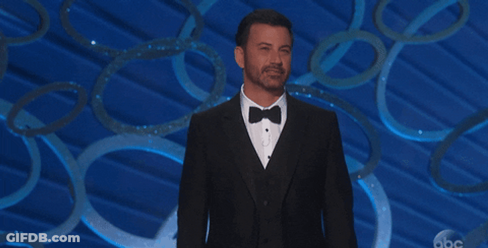 Wondering Jimmy Kimmel GIF