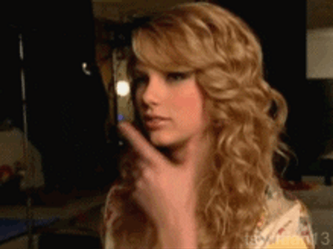 Wondering Taylor Swift GIF