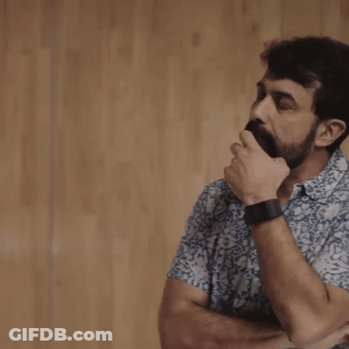 Wondering Thinking Rajiv GIF