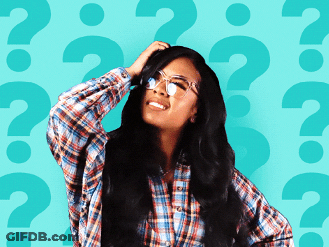 Wondering Woman Thinking What GIF