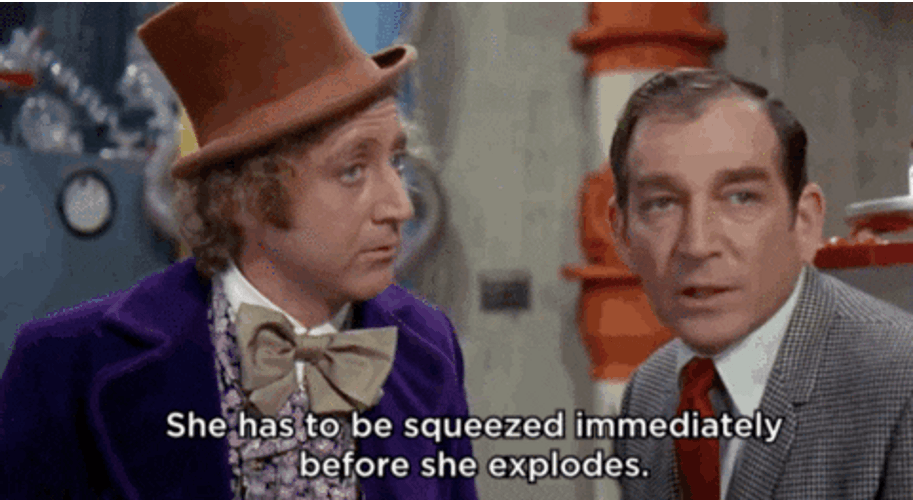 Wonka's Oompa Loompas Working Together GIF