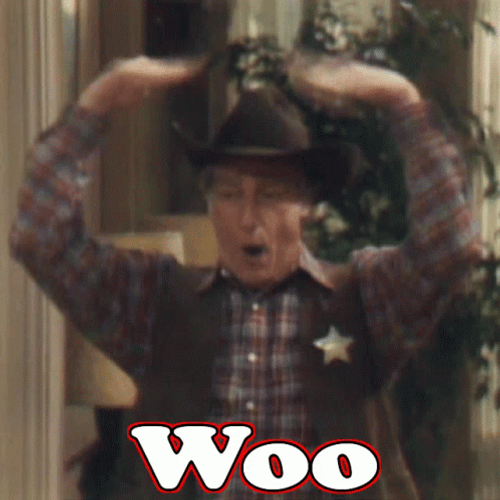 Woo Cowboy Burt Campbell Hands Rolling GIF