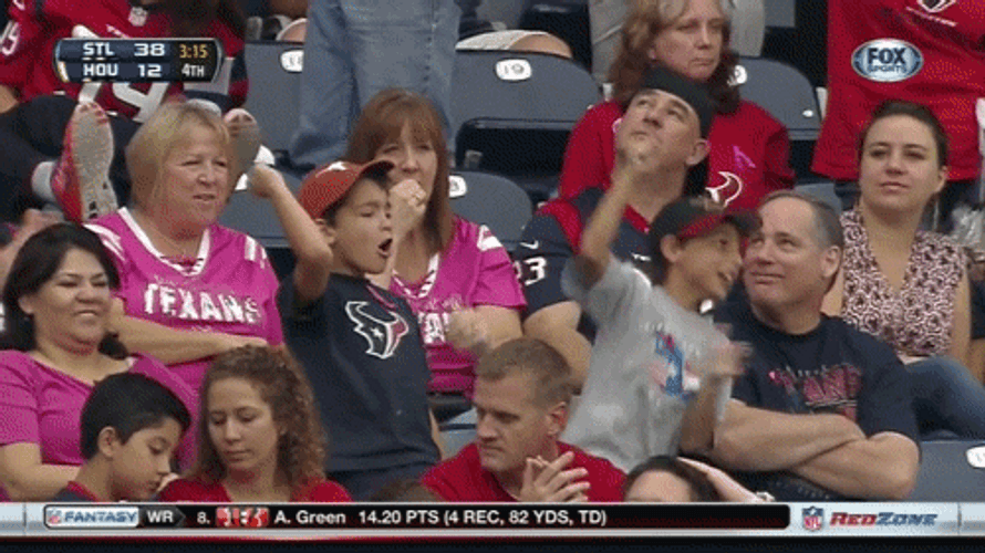 Woo Excited Kid NFL Fanatic GIF