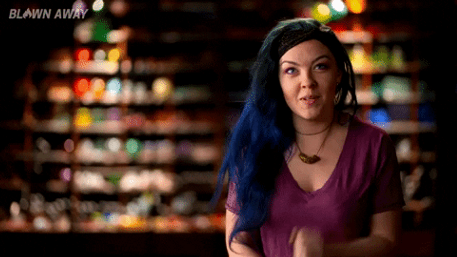 Woo Glass Blowing Fist Bump GIF