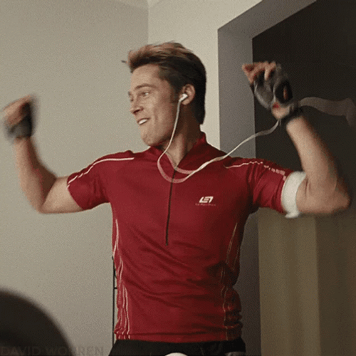 Woo Hoo Brad Pitt Dancing GIF
