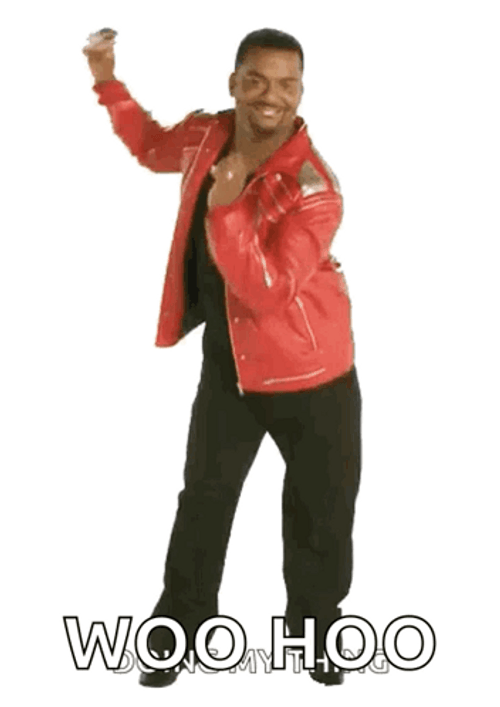 Woo Hoo Carlton Funny Dancing GIF