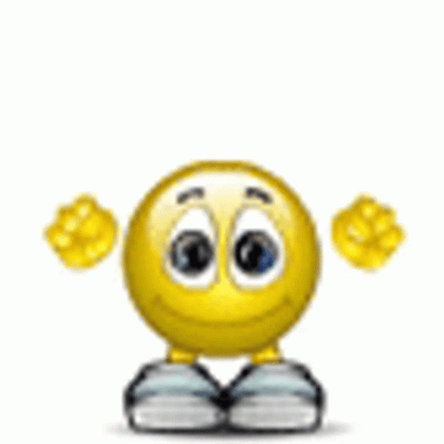 Woo Hoo Emoji Jumping Celebration GIF