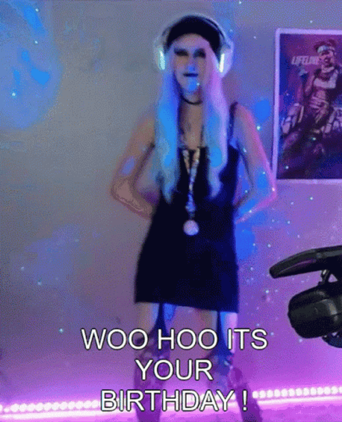 Woo Hoo It's Your Birthday Dance GIF