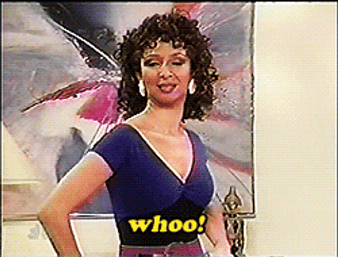 Woo Maya Rudolph Workout GIF
