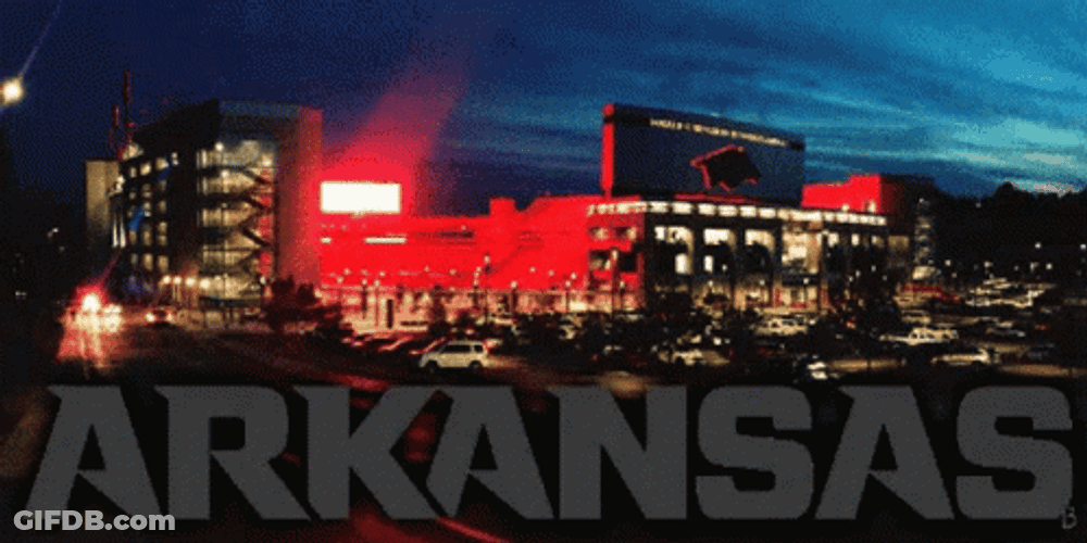 Woo Pig University Of Arkansas Fireworks GIF