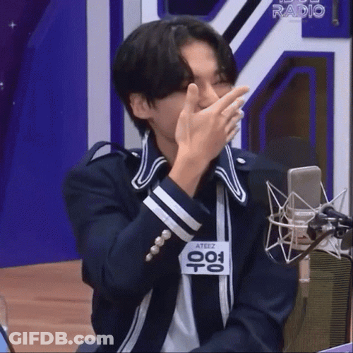 Woo Young Teasing Ateez Funny Moments GIF