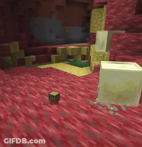 Wooden Block Laying On Ground In Video Game GIF