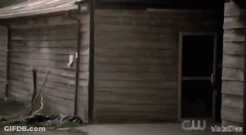 Wooden Building With Youtube.com/dctvheroes GIF
