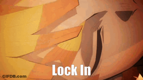 Wooden Floor Saying It Is Time To Lock In GIF