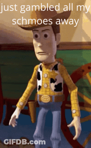 Wooden T-Rex Sticking Head Out Of Coffee Mug Saying T-Rifff GIF