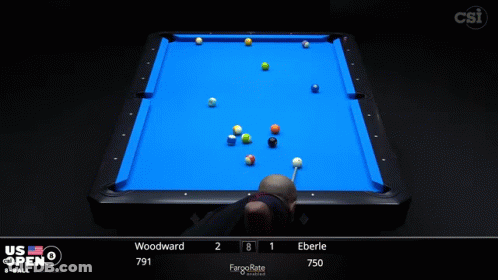 Woodward Vs Eberle Pool Game 2-1 GIF