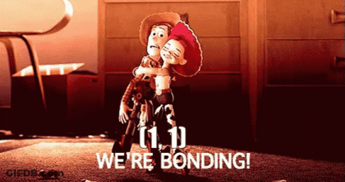 Woody And Jessie Hugging GIF