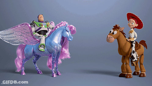 Woody And Jessie Toy Story Characters GIF