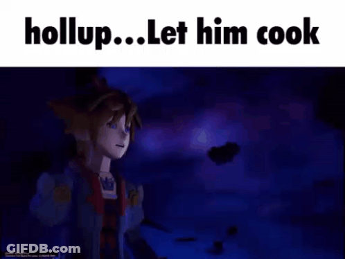 Woody And Sora From Kingdom Hearts Are Standing Next To Each Other In The Dark GIF
