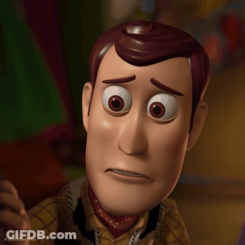 Woody From Toy Story Close Up GIF