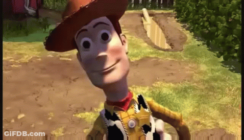 Woody From Toy Story Smiling GIF