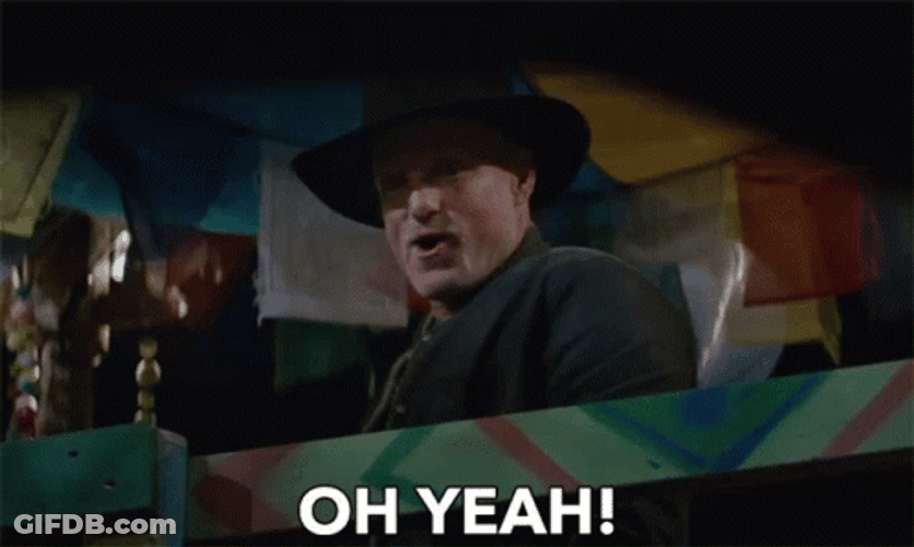 Woody Harrelson Oh Yeah GIF