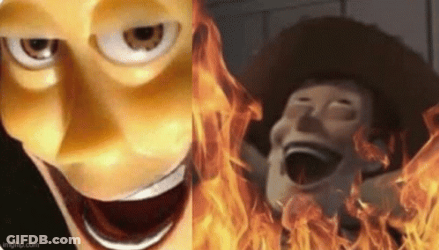 Woody Scheming An Evil Plan GIF