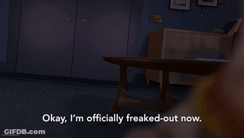 Woody Toy Story Officially Freaked Out GIF