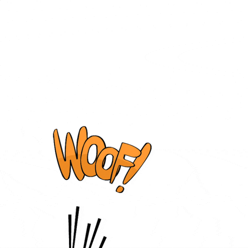 Woof Woof Dog Bark GIF