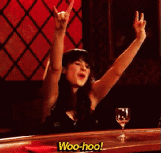 Woohoo Drunk Girl GIF