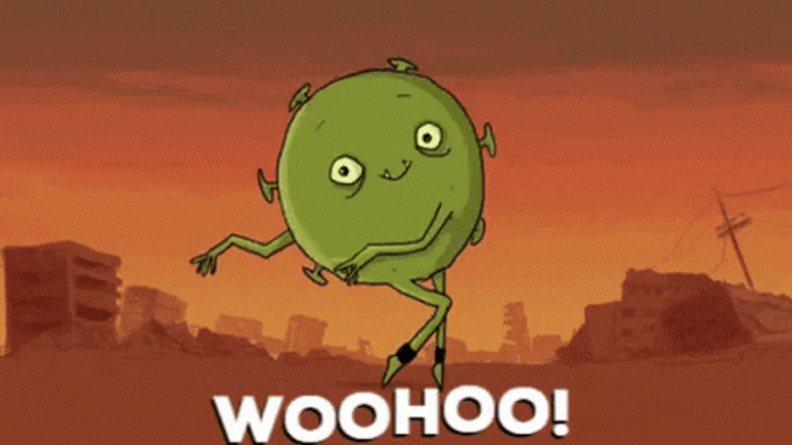 Woohoo Funny Coronavirus Dance GIF