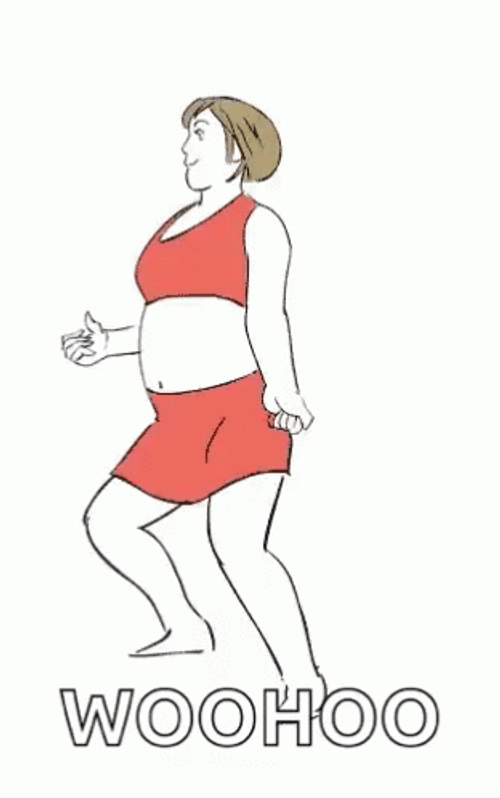 Woohoo Funny Mom Dance GIF