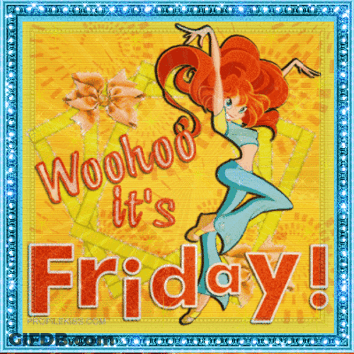 Woohoo Happy Friday Meme GIF