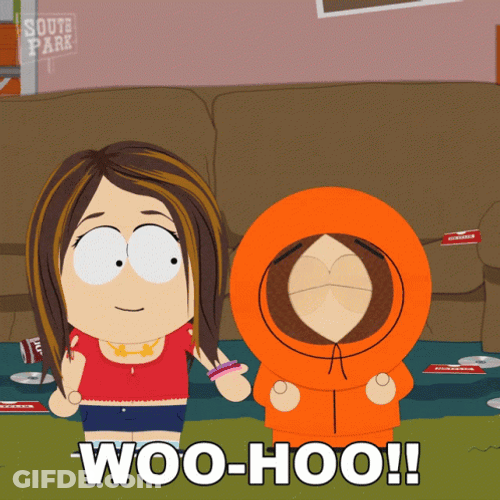 Woohoo Meme Tammy Warner Kenny McCormick GIF