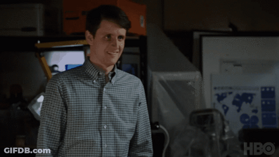 Woohoo Meme Zach Woods GIF