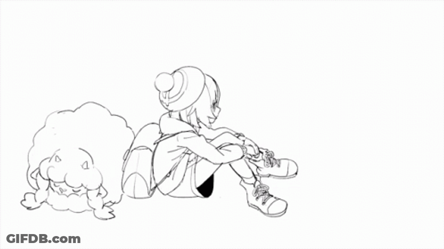 Wooloo And Shield Chan Drawing Art GIF