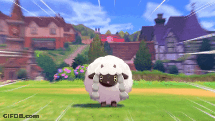 Wooloo High Speed Move GIF