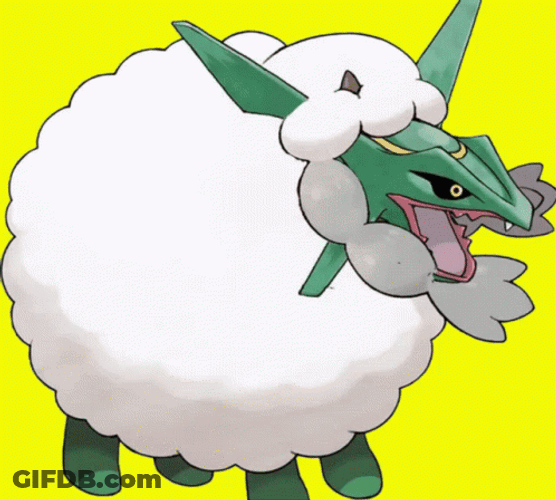 Wooloo Hoenn Dark Fishy GIF