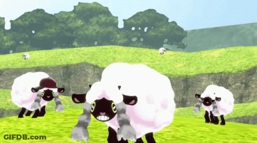 Wooloo Singing Together GIF