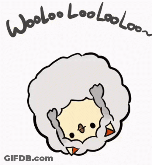 Wooloo Unlimited Rolling GIF