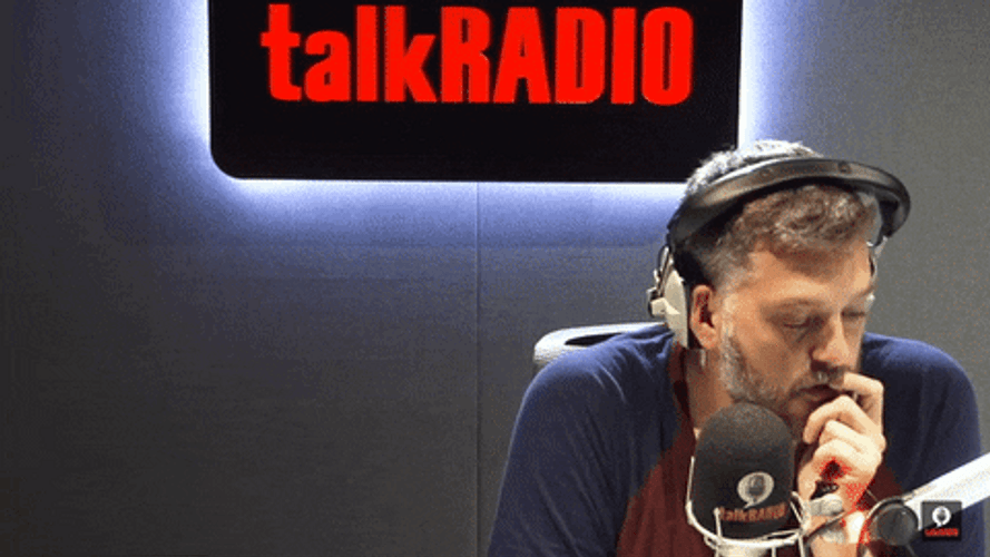 Woop Woop Iain Lee Lifting His Arms GIF