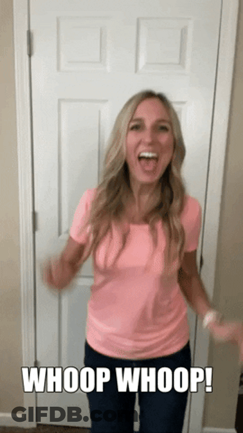 Woop Woop Jaclyn Wise Financial Coach GIF