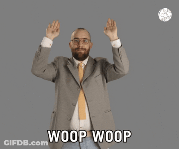 Woop Woop Man Wearing Gray Suit GIF