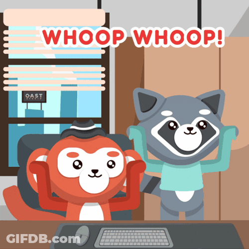 Woop Woop The Plooshies In An Office GIF