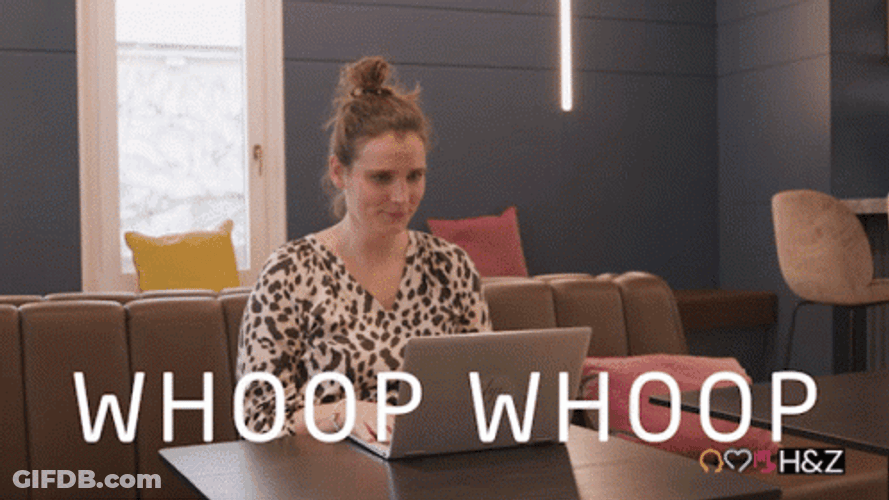 Woop Woop Woman Using A Laptop GIF